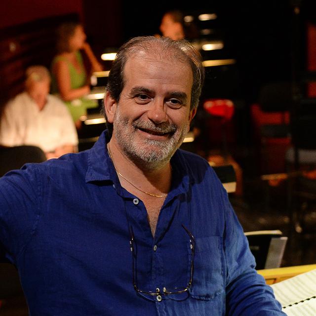 Le chef d'orchestre italien Andrea Marcon en 2015.