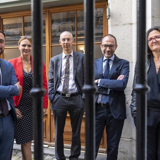 Des membres de Projet Innocence Suisse, l'association qui lutte contre les erreurs judiciaires.