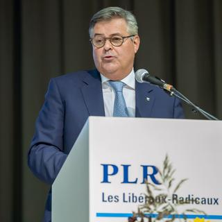 Marc-Olivier Buffat, président du PLR Vaud.