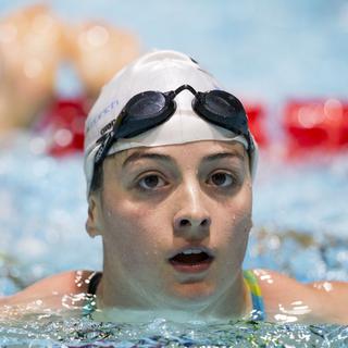 Lisa Mamie a signé le meilleur temps des séries en 200m brasse aux Européens de natation à Rome.
