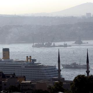 Une vue du port d'Istanbul en 2006.