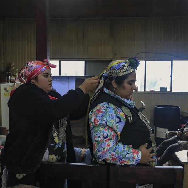 Des femmes mapuche.