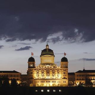 Le Palais fédéral photographié le 31 mai 2011.