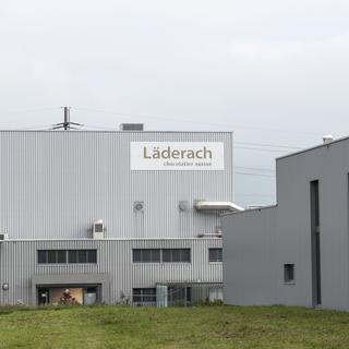 L'usine Läderach à Bilten (GL).