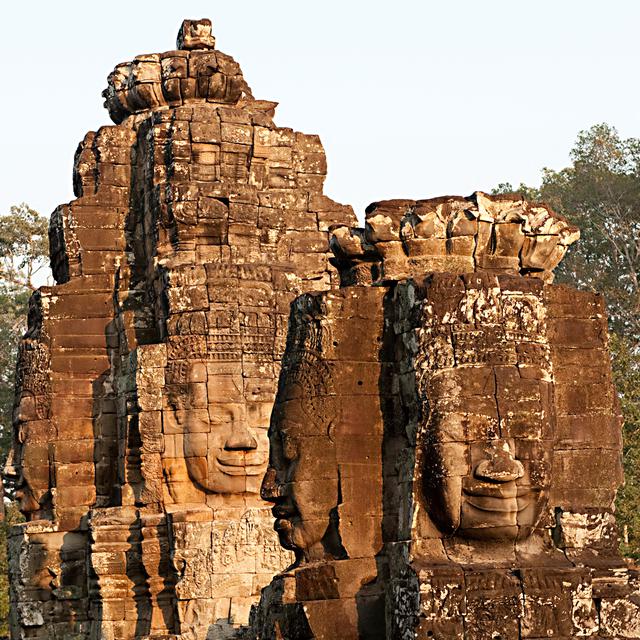 Temple de Bayon, sur le site d'Angkor.