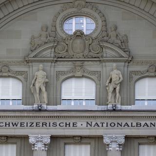 La façade de la Banque nationale suisse à Berne.