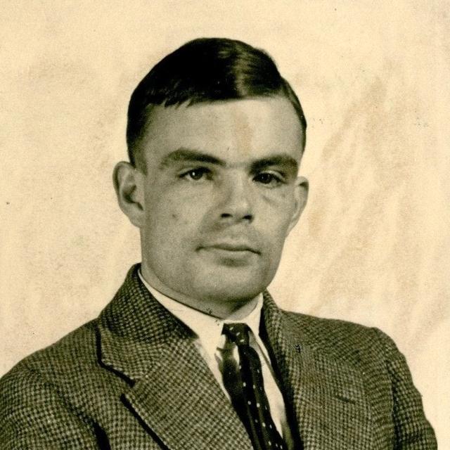Alan Turing (1912-1954) à l'Université de Princeton aux Etats-Unis, 1936.