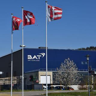 L'usine BAT à Boncourt (JU).