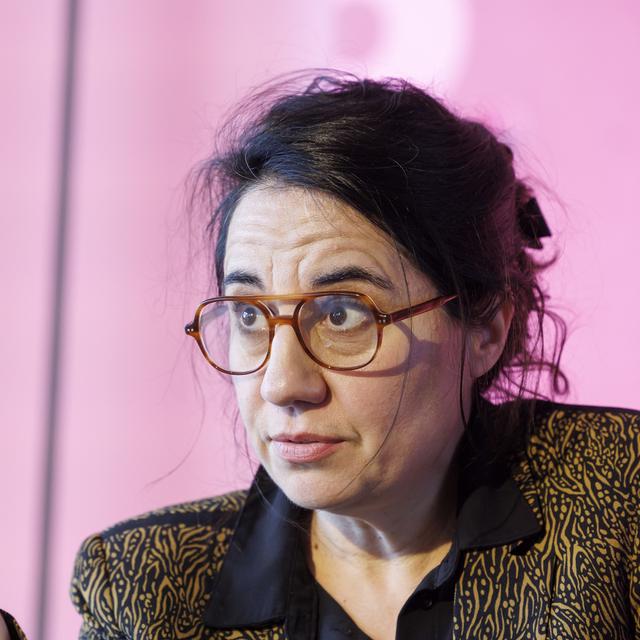 La nouvelle directrice de la Comédie de Geneve, Séverine Chavrier, le 19 décembre 2022 à Genève.