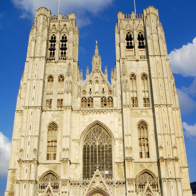 La cathédrale St.Michel-et-Gudule de Bruxelles.