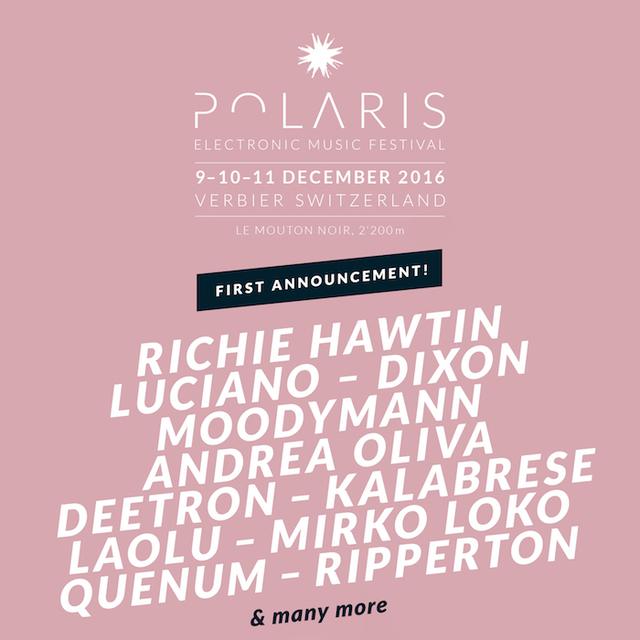 L'affiche du Polaris Festival 2016.