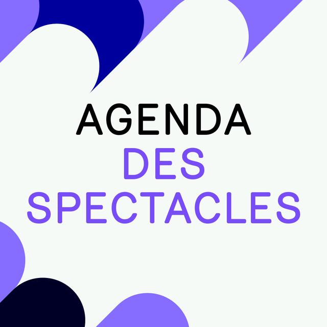 Logo "Agenda des spectacles".