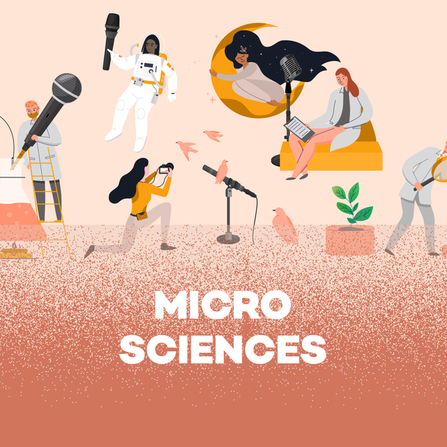Logo émission (Podcasts originaux) - Micro sciences