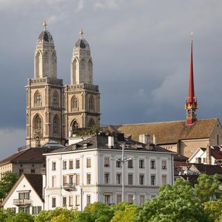 Cathédrale de Zurich (Grossmünster) [© wikipedia commons]