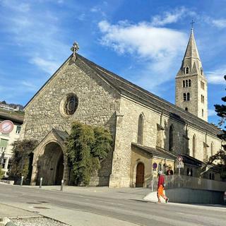 Messe de l'église Saint-Germain à Savièse (VS). [RTS]