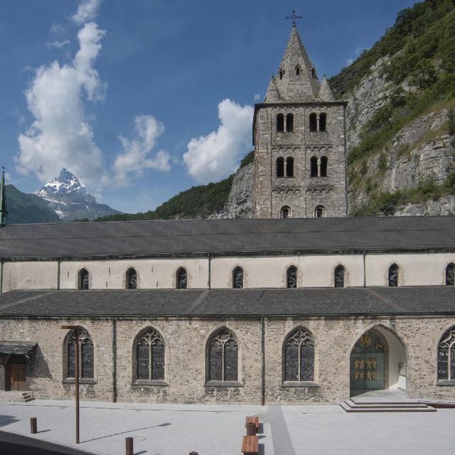 2014. Abbaye Saint-Maurice [RTS/Séverine Rouiller - Séverine Rouiller]