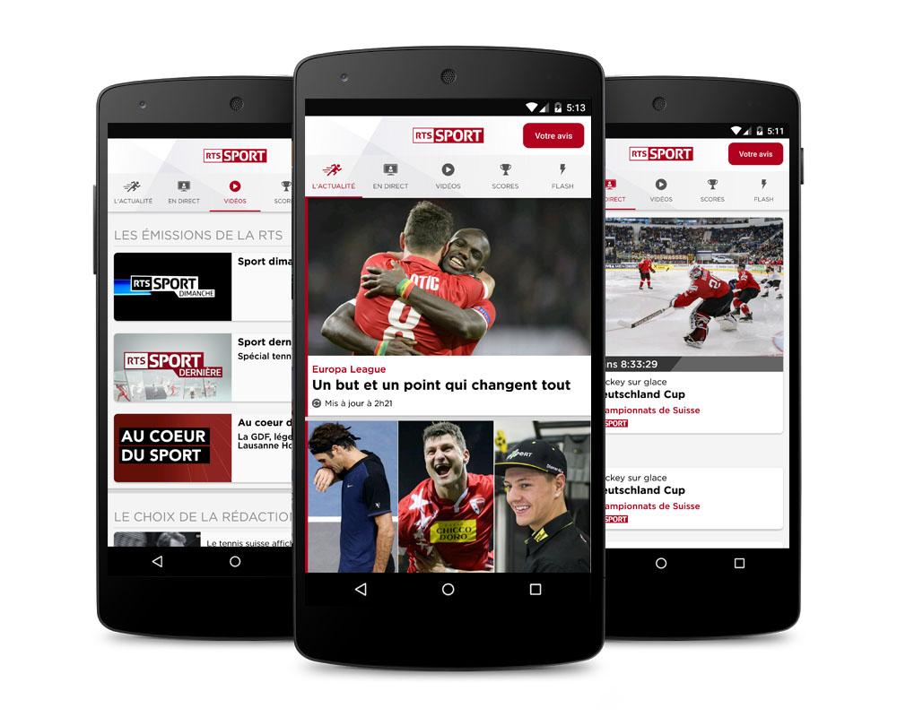 RTS Sport Beta Android