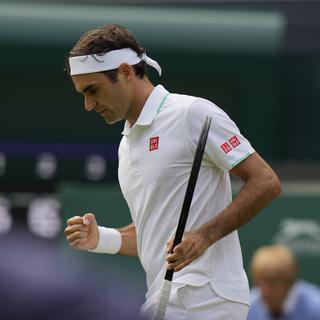 Swiss Olympic confirme la participation de Roger Federer aux JO de Tokyo. [KEYSTONE - Alastair Grant]
